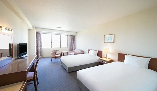 클래식 룸: 싱글침대 2대 레이크뷰